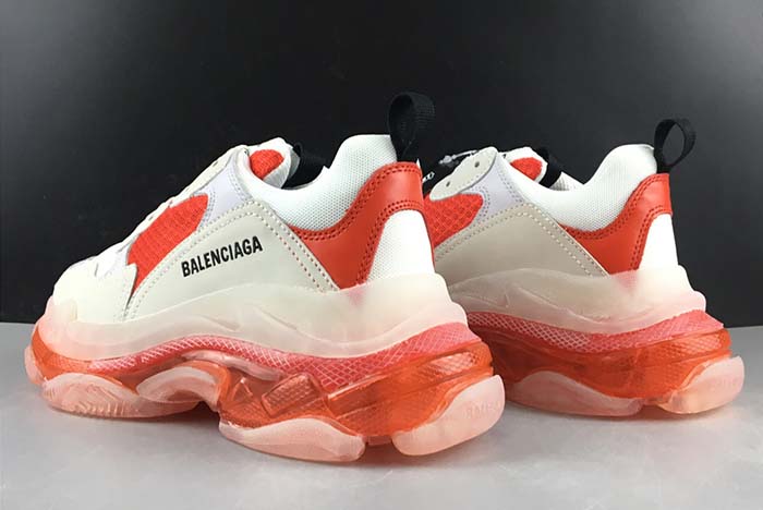 BALENCIAGE TRIPLE TRAINER ‘RED -WHITE ‘ 541624 WO90L 1618