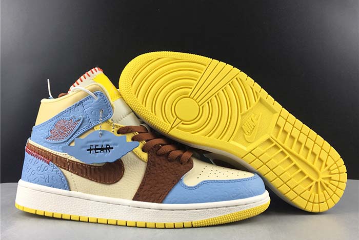 Air Jordan 1 High Mid FearlessAJ1 MID CU2803-200