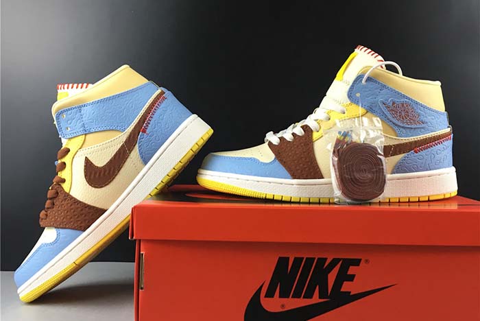 Air Jordan 1 High Mid FearlessAJ1 MID CU2803-200