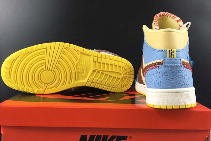 Air Jordan 1 High Mid FearlessAJ1 MID CU2803-200