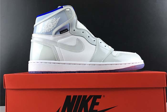 Air Jordan 1 Retro High Zoom White Racer Blue CK6637-104