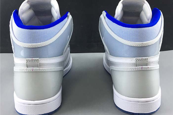 Air Jordan 1 Retro High Zoom White Racer Blue CK6637-104