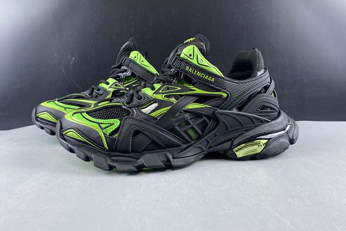Ba*len*cia*ga sneaker tess.s.gomma 4.0 green black