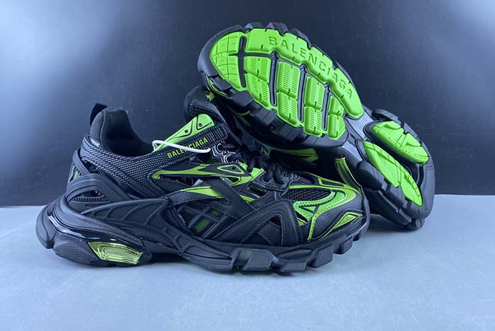 Ba*len*cia*ga sneaker tess.s.gomma 4.0 green black
