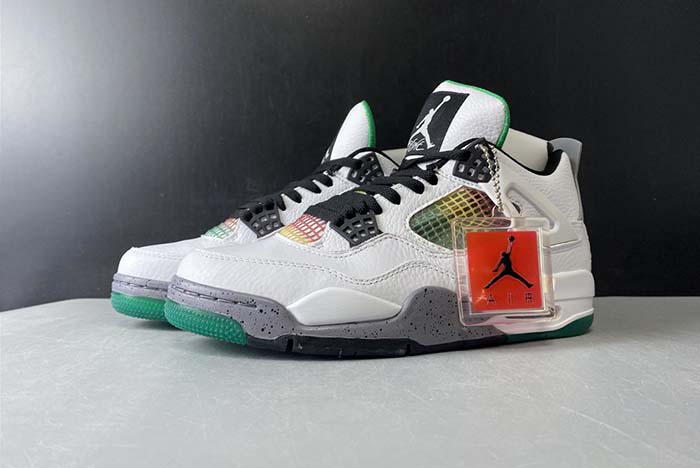 Air Jordan 4 WMNS “RASTA” “Do The Right Thing” AQ9129-100
