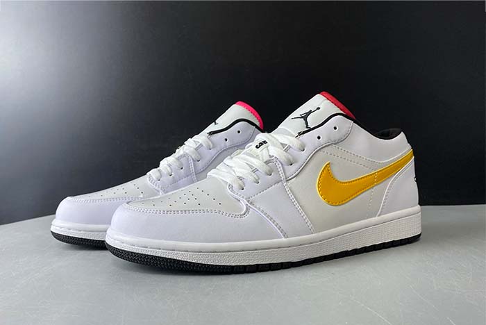 Air Jordan 1 Low White Multi-Color CW7009-100