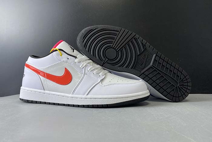 Air Jordan 1 Low White Multi-Color CW7009-100