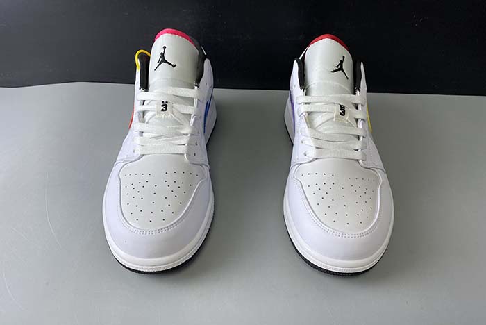 Air Jordan 1 Low White Multi-Color CW7009-100