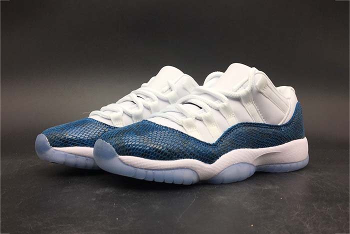 Air Jordan 11 Low “Navy Blue Snakeskin  CD6846-102
