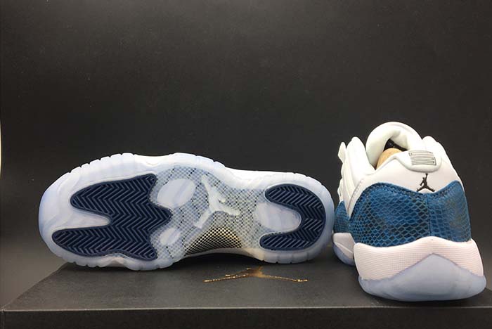 Air Jordan 11 Low “Navy Blue Snakeskin  CD6846-102