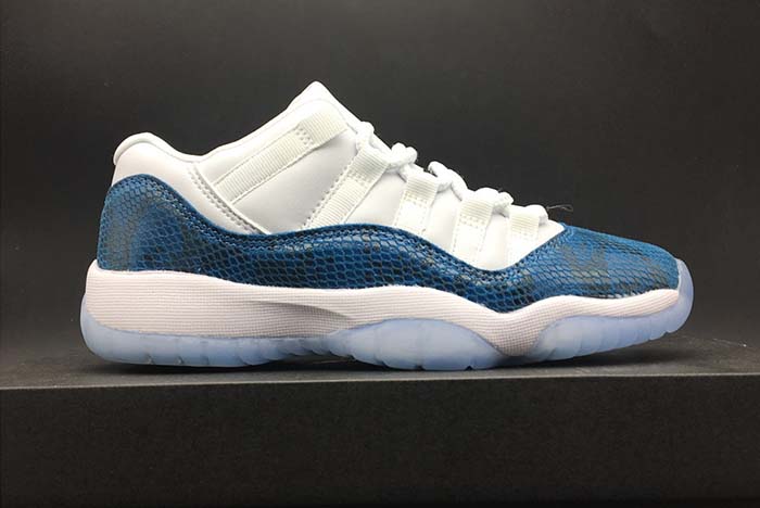 Air Jordan 11 Low “Navy Blue Snakeskin  CD6846-102