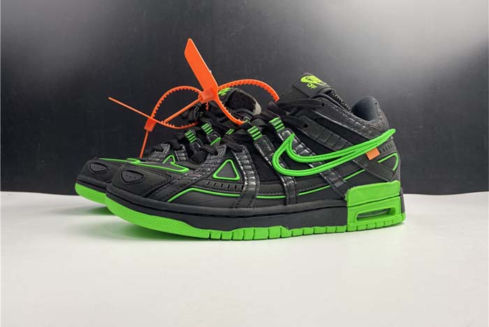 Off-White  NIKE AIR RUBBER DUNK “”GREEN STRIKE“ CU6015-001