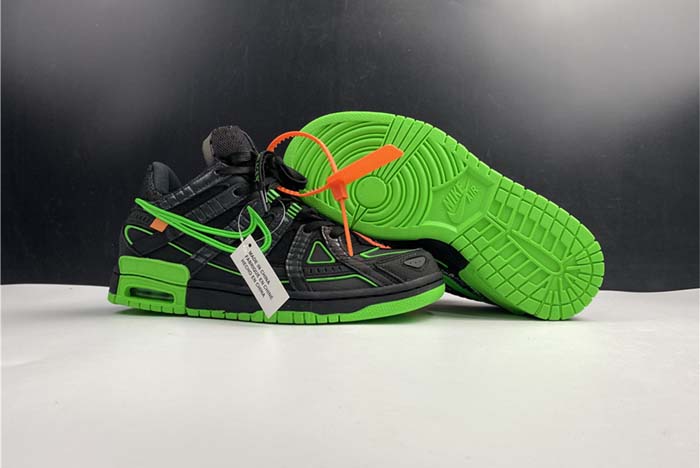 Off-White  NIKE AIR RUBBER DUNK “”GREEN STRIKE“ CU6015-001