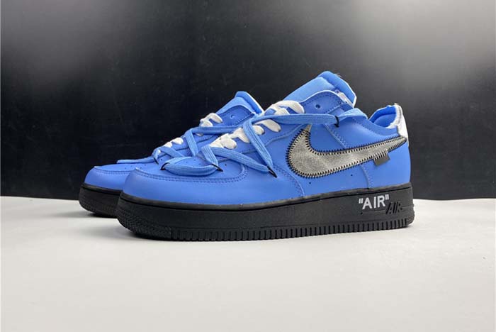NIKE Off-White  X AIR FORCE 1 LOW UNIVERSITY BLUE CK0866-401