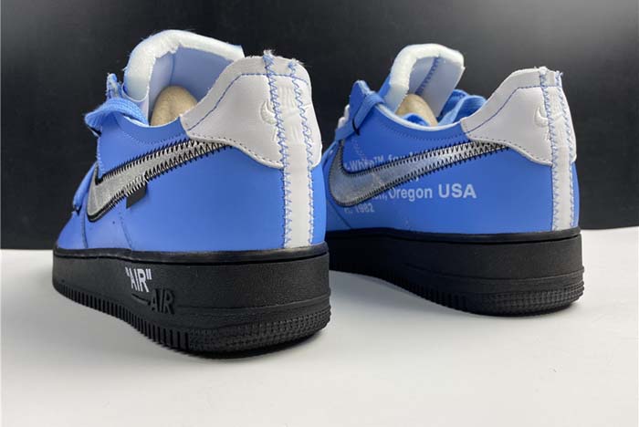 NIKE Off-White  X AIR FORCE 1 LOW UNIVERSITY BLUE CK0866-401
