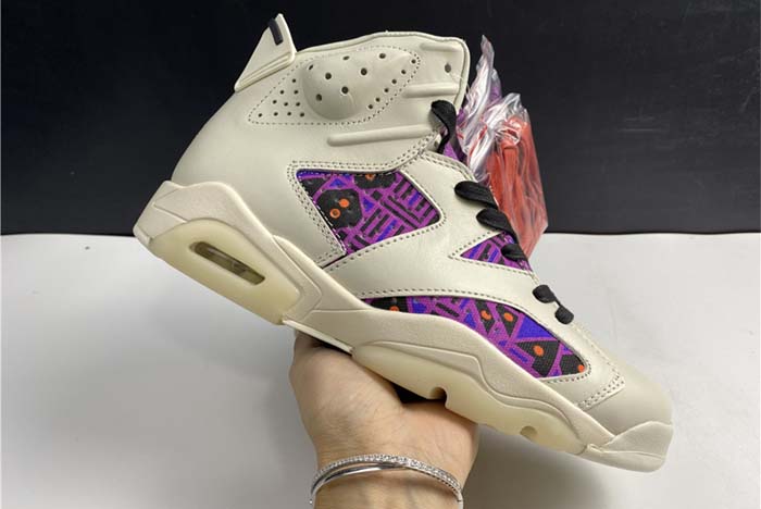 AIR JORDAN 6 RETRO QUAI54 SAIL BLACK CZ4152-101
