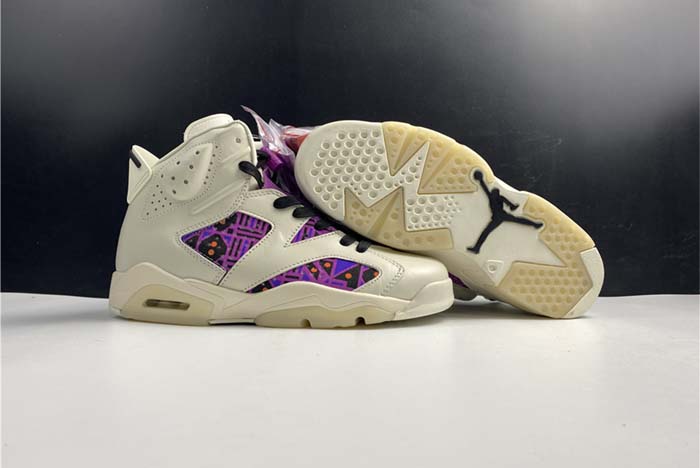 AIR JORDAN 6 RETRO QUAI54 SAIL BLACK CZ4152-101