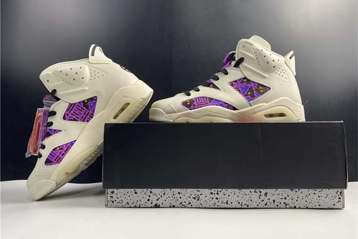 AIR JORDAN 6 RETRO QUAI54 SAIL BLACK CZ4152-101