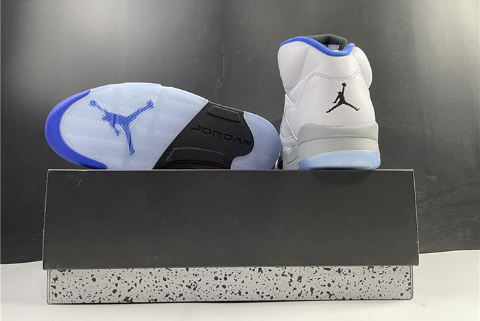 AIR JORDAN 5 RETRO WHITE STEATH DD0587-140