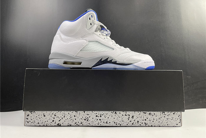 AIR JORDAN 5 RETRO WHITE STEATH DD0587-140