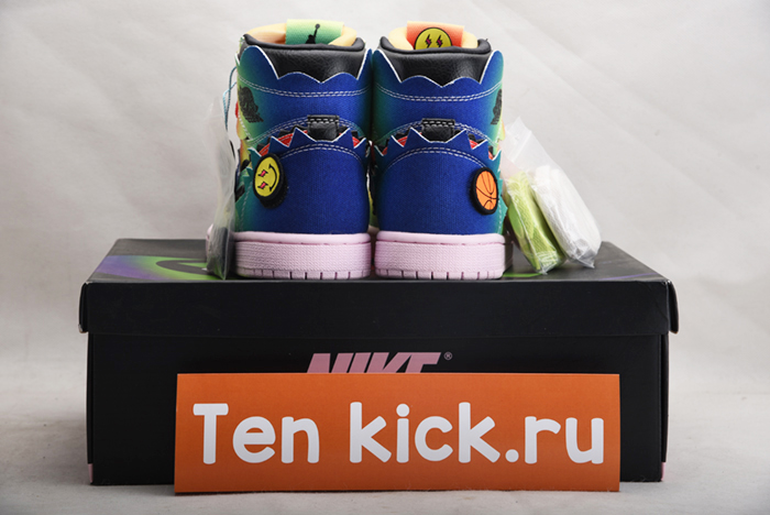J BALVIN’S AIR JORDAN 1 DC3481-900