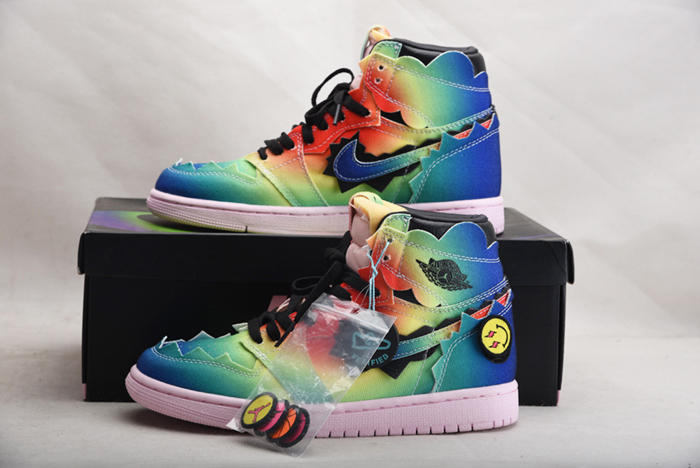 J BALVIN’S AIR JORDAN 1 DC3481-900