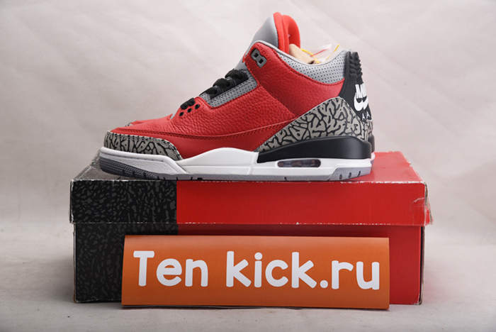Air Jordan 3 Retro OG Red Cement CK5692 -600