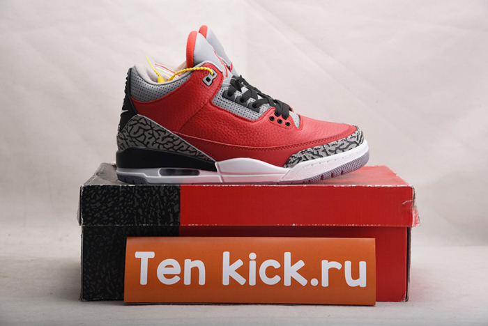 Air Jordan 3 Retro OG Red Cement CK5692 -600