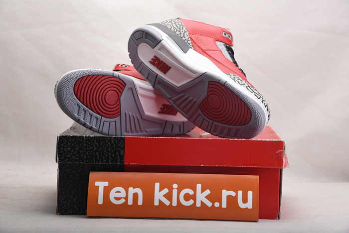 Air Jordan 3 Retro OG Red Cement CK5692 -600