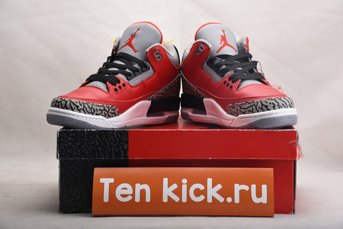 Air Jordan 3 Retro OG Red Cement CK5692 -600