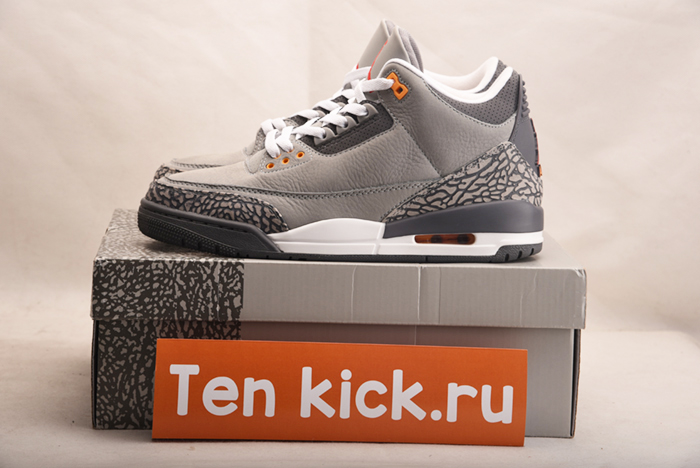 AIR JORDAN 3 “COOL GREY” 2021 CT8532-012