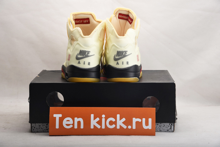 Off-White  AIR JORDAN 5 SAIL DH8565-100