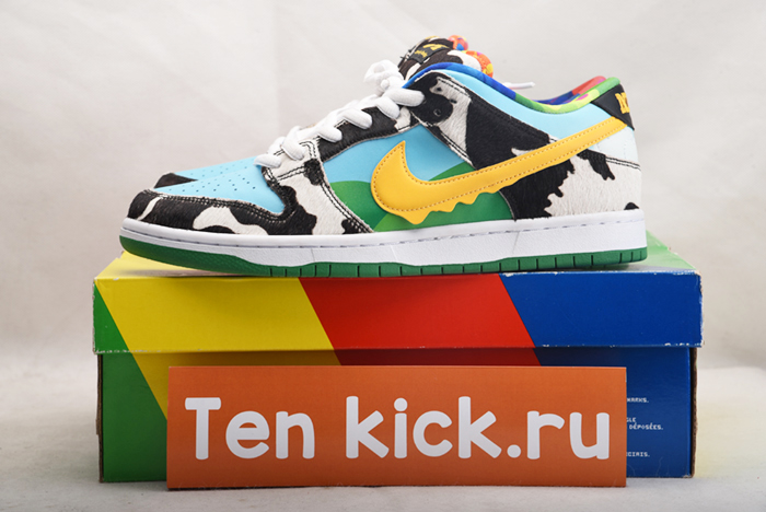 BEN & JERRY''S X DUNK LOW SB ''CHUNKY DUNKY'' - CU3244 100 Conventional box