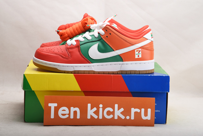 NIKE DUNK LOW Nike RED ORANGE GREEN CZ5130-600