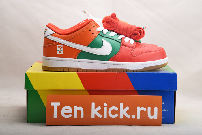 NIKE DUNK LOW Nike RED ORANGE GREEN CZ5130-600