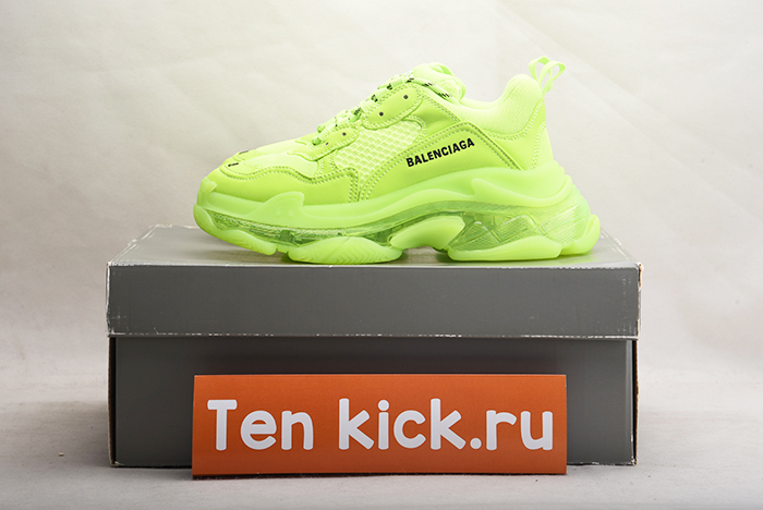 SNEAKER TESS.S.GOMMA SOFT STR.NET/HONEYCOMB NET/NET FLUORESCENT GREEN