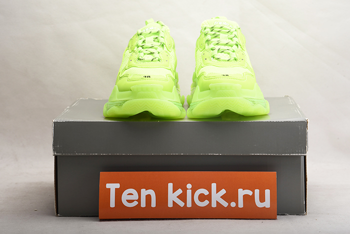 SNEAKER TESS.S.GOMMA SOFT STR.NET/HONEYCOMB NET/NET FLUORESCENT GREEN