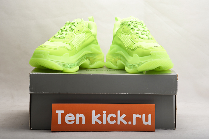 SNEAKER TESS.S.GOMMA SOFT STR.NET/HONEYCOMB NET/NET FLUORESCENT GREEN