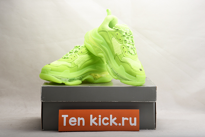 SNEAKER TESS.S.GOMMA SOFT STR.NET/HONEYCOMB NET/NET FLUORESCENT GREEN