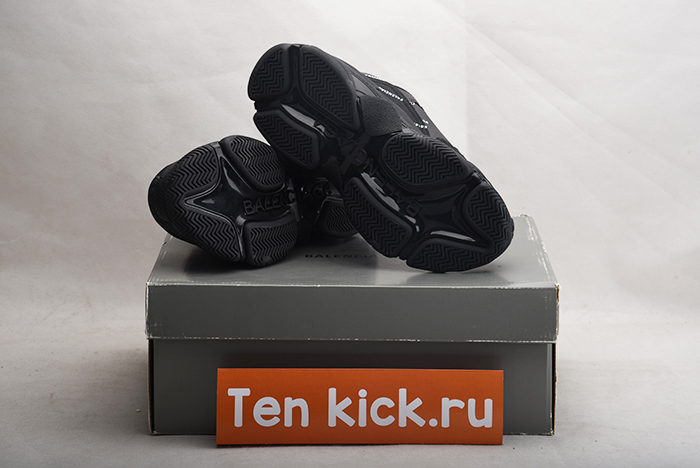 Ba*len*cia*ga sneaker tess.s.gomma resilleocubl/tissu foucb/nubuc black