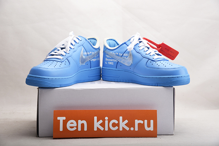Off-White  NIKE AIR FORCE 1 MCA BLUE CI1173-400