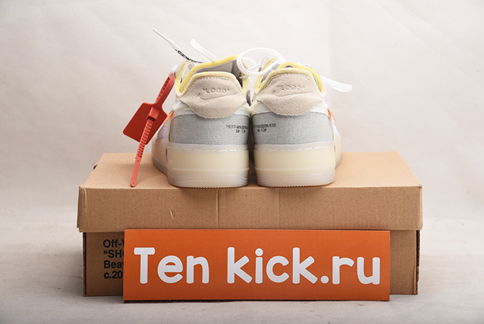 NIKE AIR FORCE 1 LOW Off-White  All White AO4606-100