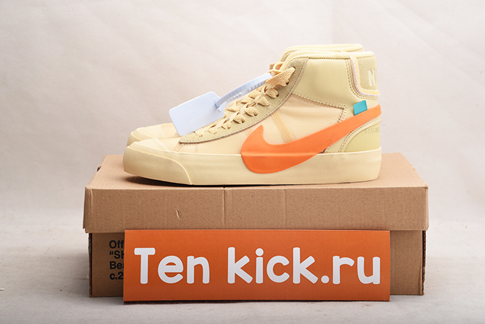 Off-White  x Nike Blazer Studio Mid ''All Hallows Eve'' AA3832-700