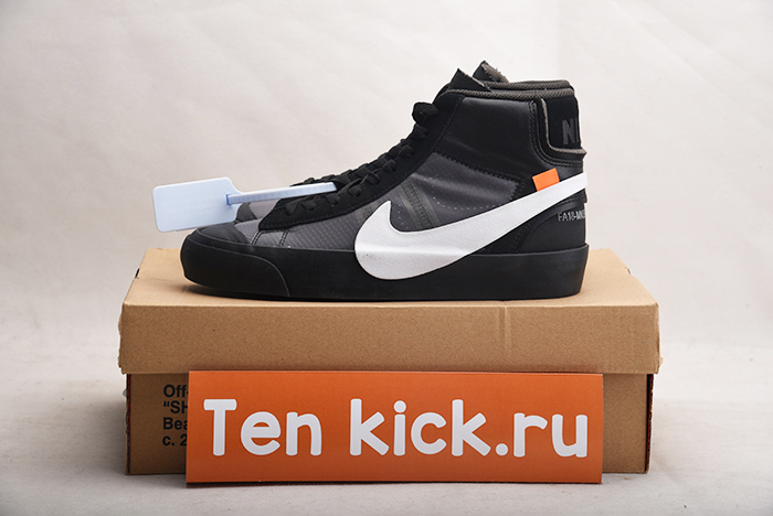 Off-White  Nike Blazer Black AA3832-001