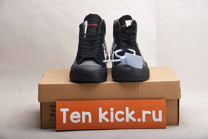 Off-White  Nike Blazer Black AA3832-001