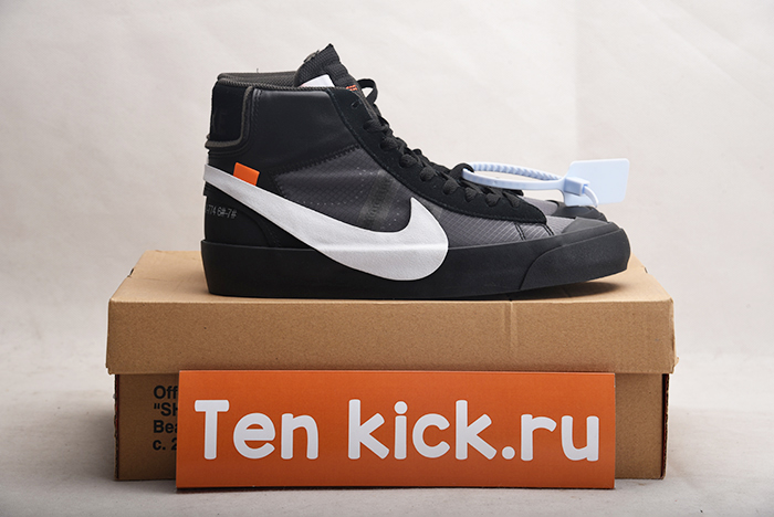 Off-White  Nike Blazer Black AA3832-001