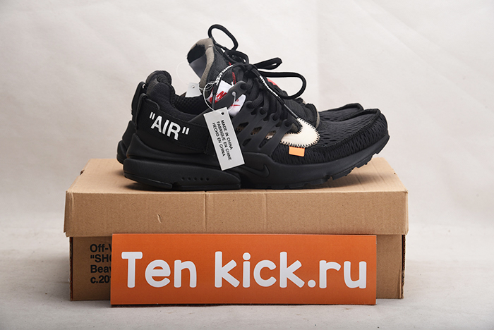 Off-White  x Nike Air Presto Black AA3830-002
