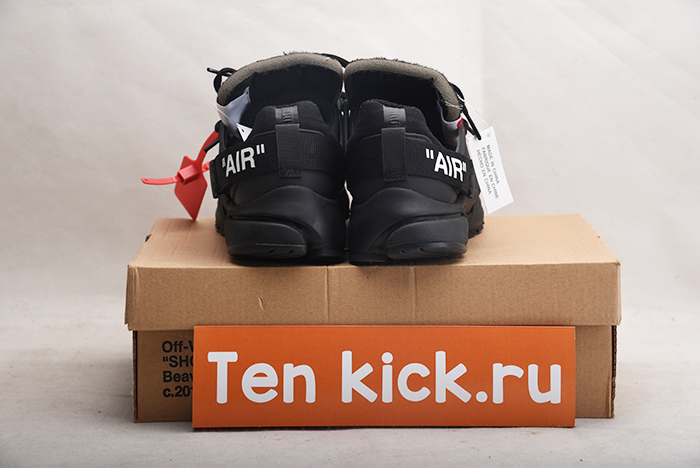 Off-White  x Nike Air Presto Black AA3830-002
