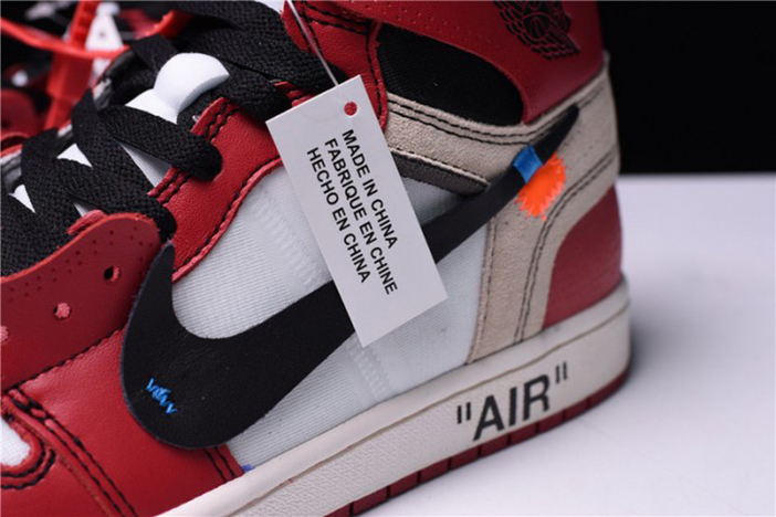 Off-White  Air Jordan 1 Retro Chicago The Ten AA3834-101
