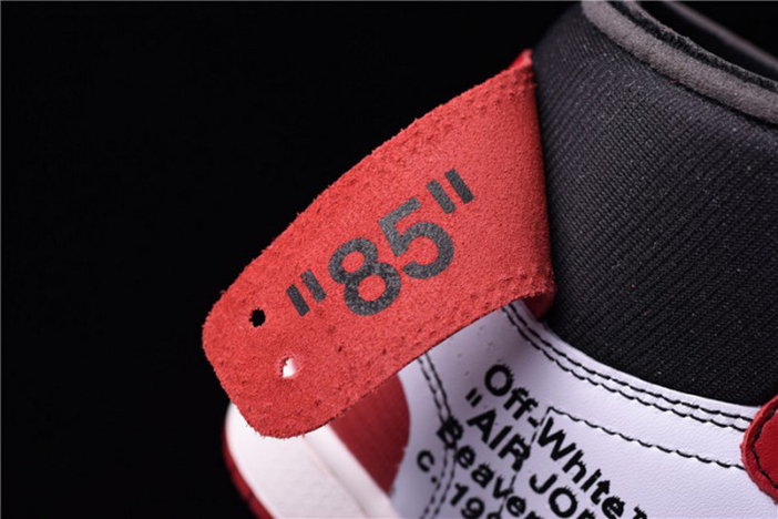 Off-White  Air Jordan 1 Retro Chicago The Ten AA3834-101